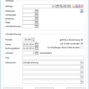 Lohnbuchhaltung Lohnabrechnung erstellen