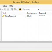 KeePass Passwortverwaltung