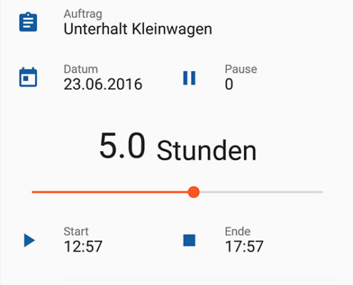 Rapport erfassen mit PROFFIX