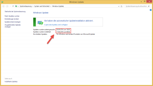 Windows Update prüfen